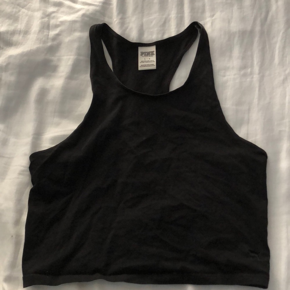 Cute Racerback crop top- Pink by Victoria Secret